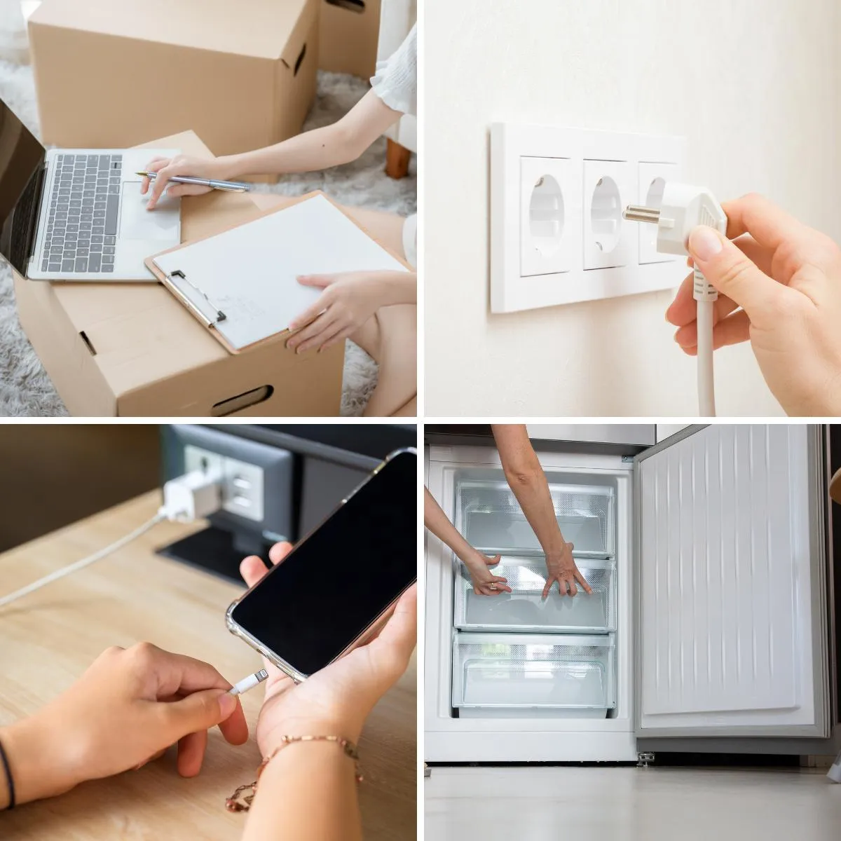 A final checklist before moving out